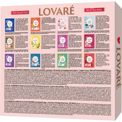 Чай Lovare Асорті 60 шт (16171) Вінниця