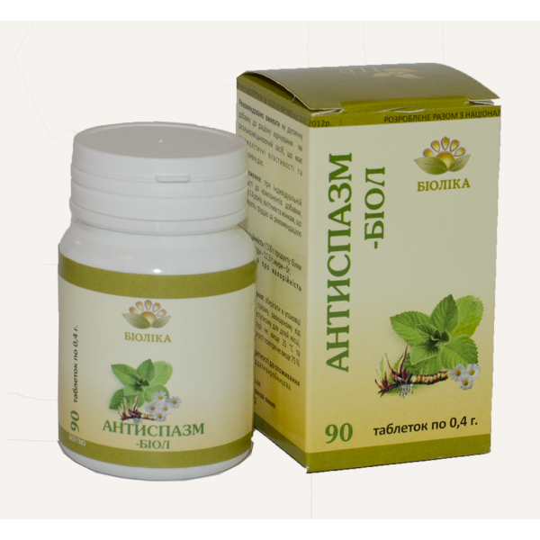 Антиспазм-біол табл. (90 шт.) Київ - фото 1