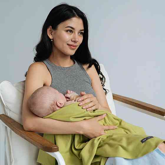 Легкий плед / Трикотажна пелюшка Київ