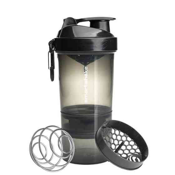 Шейкер спортивный для воды и спортивного питания SmartShake Original2GO 600ml Black Киев