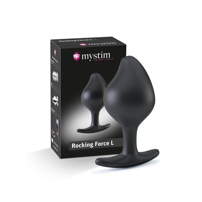 Силиконовая анальная пробка Mystim Rocking Force L для электростимулятора, диаметр 4,7см Sex Aura Киев - изображение 6