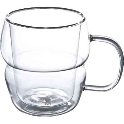 Набір чашок MasterPro Mixology з подвійними стінками 450 мл, 2 шт (BGMP-20206) Вінниця