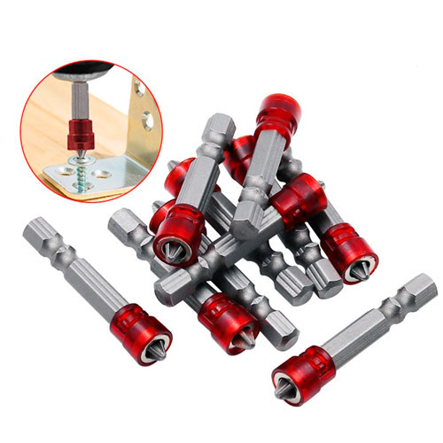 Насадки біти 10шт з обмежувачем, PH2, 6-гранні магнітні Вінниця - фото 1