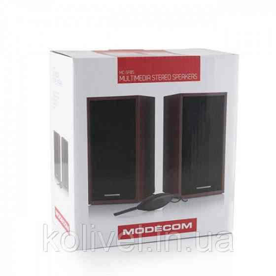 Акустична система 2.0 Modecom MC-SF05, 5Вт, МДФ, USB живлення (G-F-SF05-BRO-2) Киев