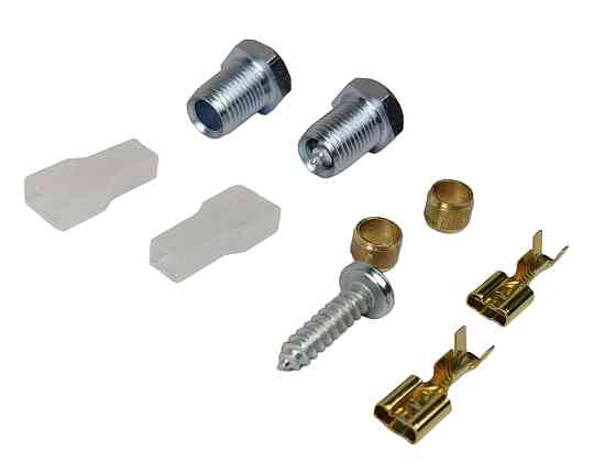 Електроклапан латунь із нижнім фільтром (вхід 6 мм) (тип Valtec) газу Мукачево