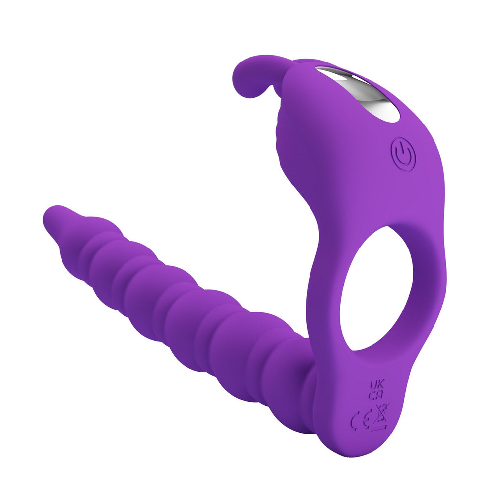 Виброкольцо PRETTY LOVE Blackney black, 7 vibration functions Memory function Sex Aura Киев - изображение 9