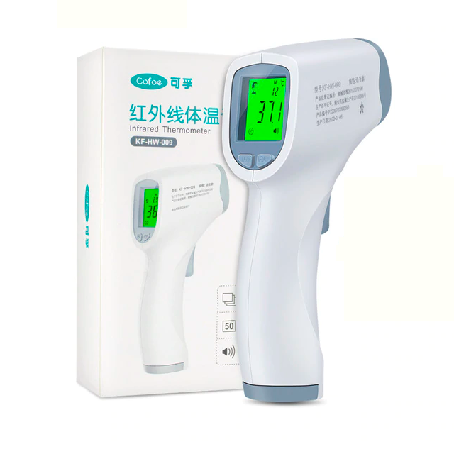 Безконтактний термометр Cofoe KF-HW-009 white Київ - фото 1