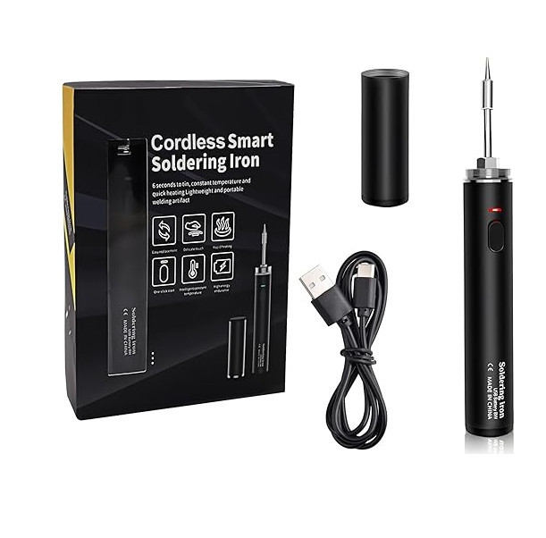 Паяльник аккумуляторный Soldering Iron 8W USB с 1 жалом Киев - изображение 1