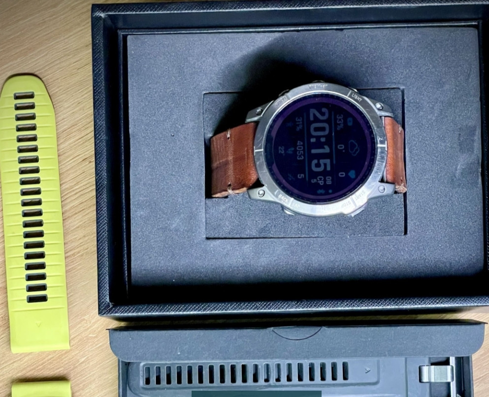 Смарт -Часы Garmin Fenix 7X Sapphire Solar Titanium Киев - изображение 6