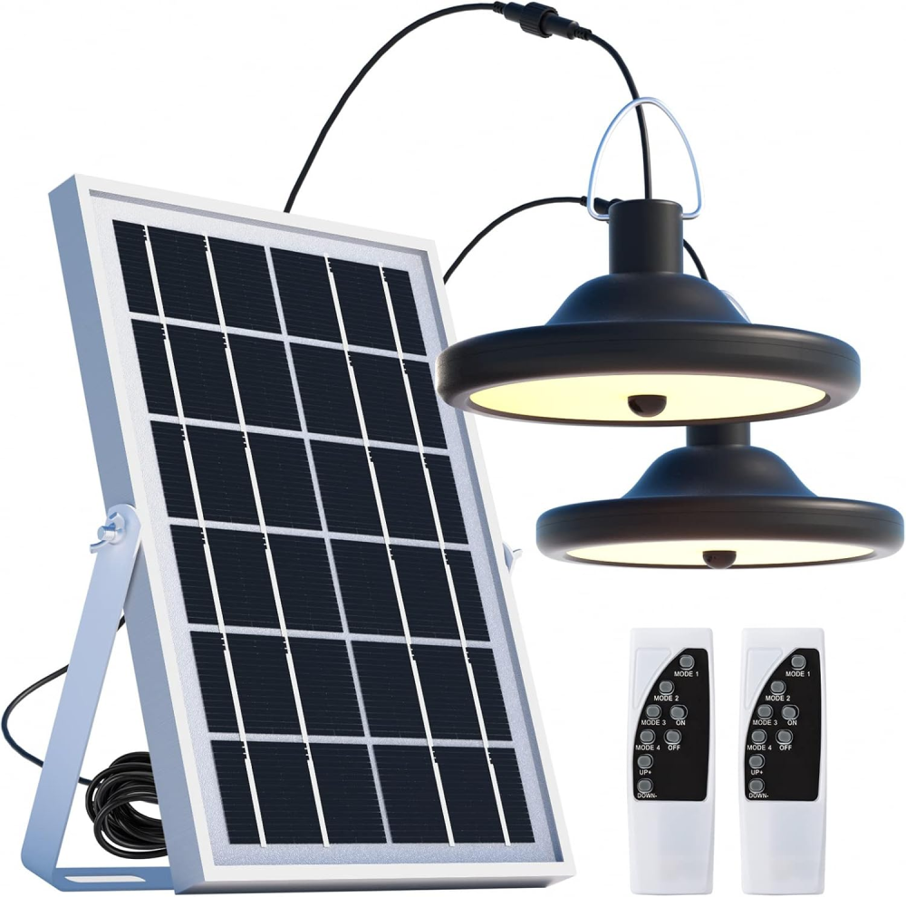 Світлодіодні підвісні світильники на сонячній батареї з пультом JACKYLED 24594 Луцк - изображение 1