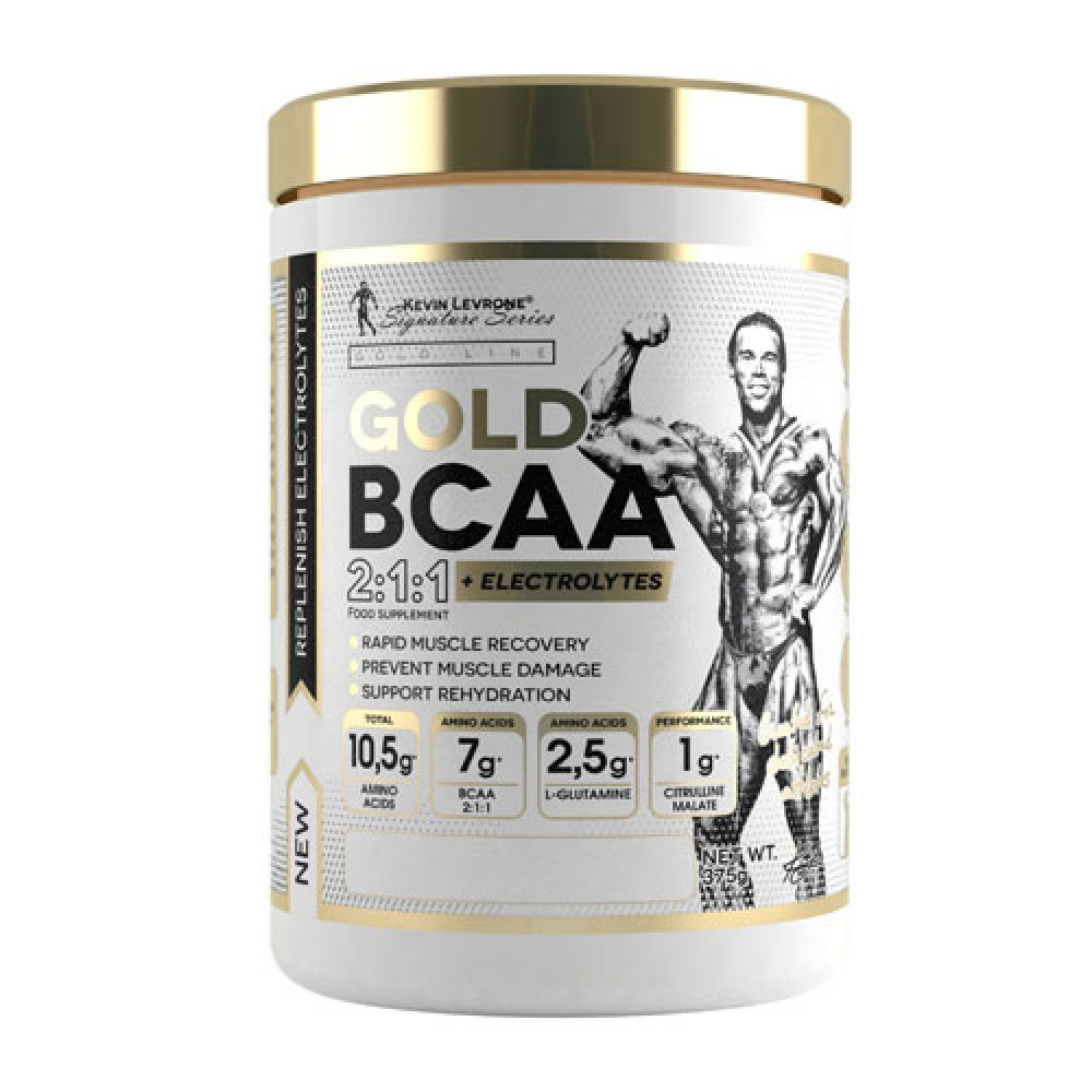 Комплекс амінокислот Kevin Levrone Gold BCAA 2:1:1 + Electrolytes 375 g (Sour Watermelone) Луцьк - фото 1