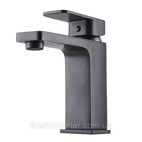 Смеситель для умывальника Globus Lux Milano GLM-0401-11-Graphite Киев