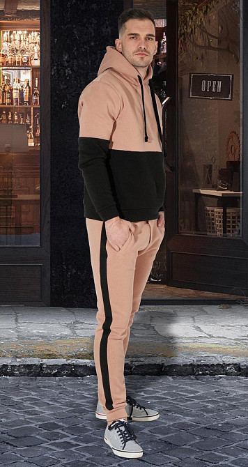 Двухцветный тёплый костюм на флисе (48) Киев - изображение 3