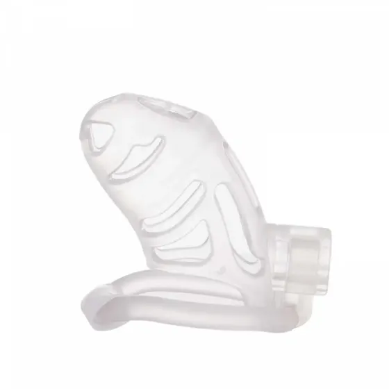Клітка для пеніса LOCKINK SEVANDA Plastic Penis Chastity Cage - Transparent Львів