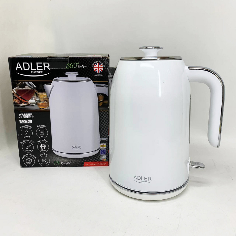 Электрический чайник для дома на кухню Adler AD 1341 0.8л 1850Вт, Надежный электрический чайник HR-83 Львов - изображение 7