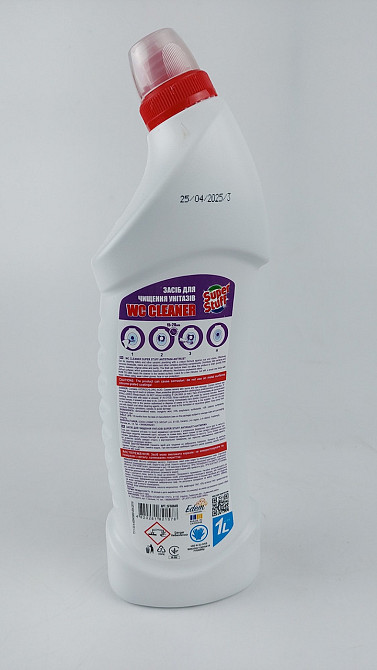 Гель для чистки унитазов SUPER STUFF 1000мл, MAX POWER (1 шт) Харьков - изображение 2