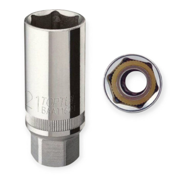 Головка свечная 1/2 21мм CrV магнитная Мукачево - изображение 1