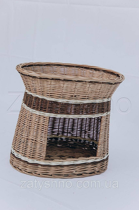 Домик для кошки и собаки из лозы Киев - изображение 7