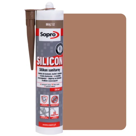 Силікон Sopro Silicon BRAZ №52 (коричневий) 310 мл Киев