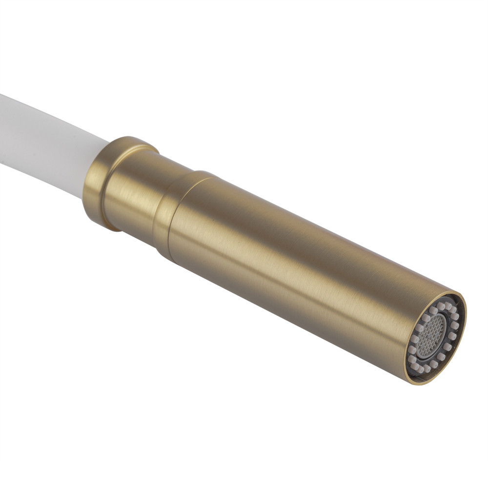 Кухонный смеситель Koer KI-70026-12 с белым силиконовым изливом (KR5212) Харьков - изображение 2