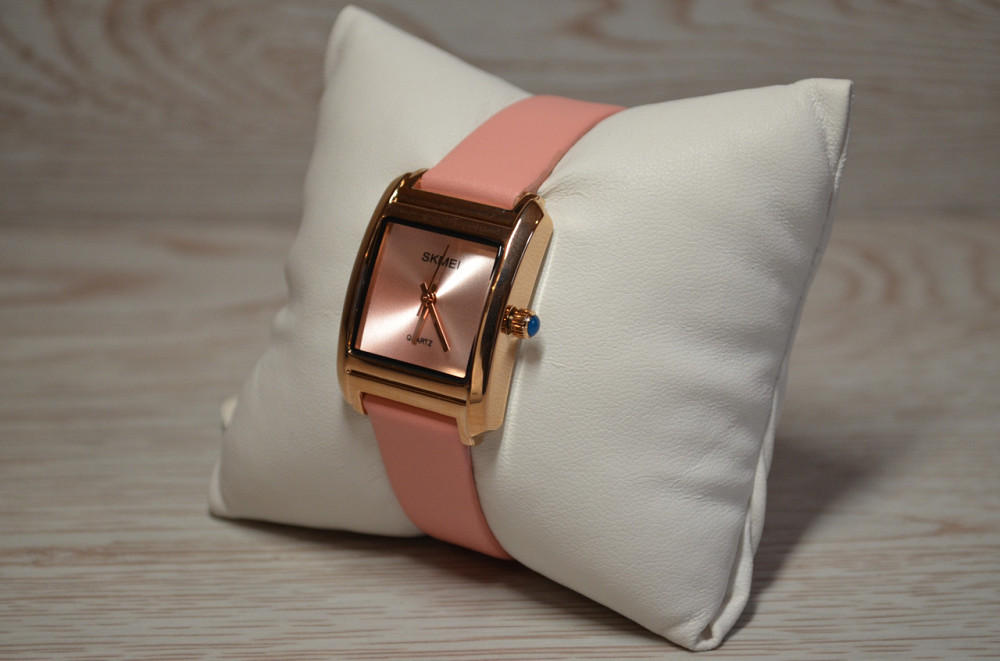 Класичний жіночий годинник Skmei 1432 (Рожеві) Вінниця - фото 5