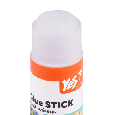 Клей Yes карандаш PVA Orange Line 15г (320296) Винница - изображение 4