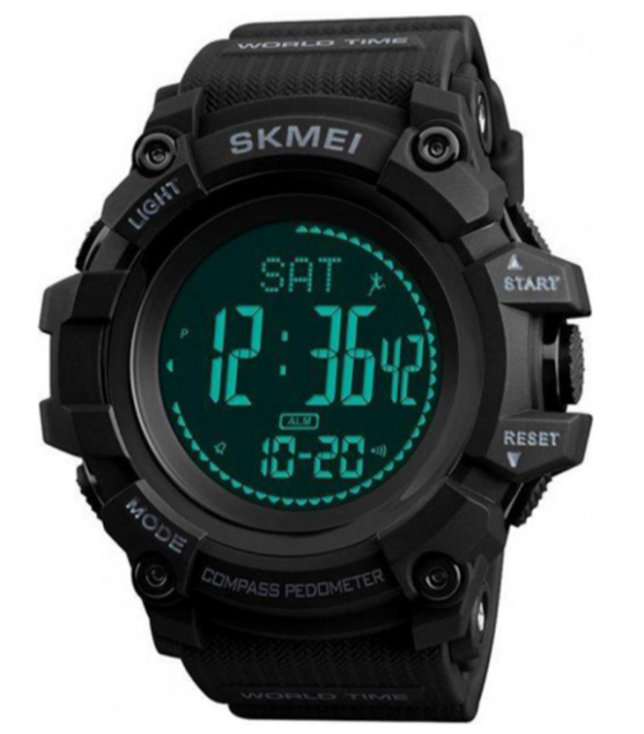 Часы наручные SKMEI 1356BK, BLACK, Compass, 9749 Днепр - изображение 3