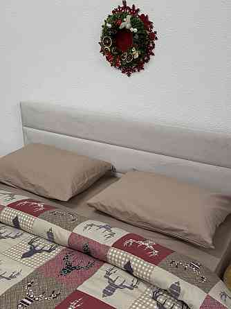 Ecotton Комплект постільної білизни Ecotton двоспальний 180х215 см червоний Олені новорічний Коломия