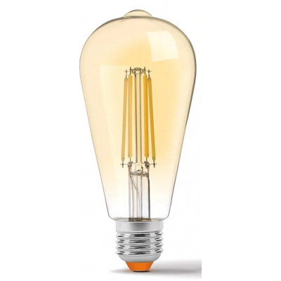 Лампочка TITANUM Filament ST64 6W E27 2200K бронза (TLFST6406272A) Винница - изображение 1
