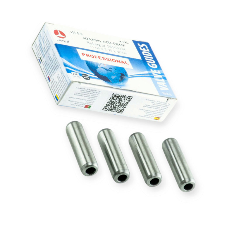 Направлющие Ланос, Авео 16кл (AMP не развернутые- JDAE001) 4шт клапанов Мукачево - изображение 1