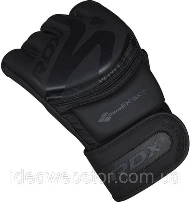 Перчатки MMA RDX F15 для единоборств кикбоксинга и борьбы с фиксацией на липучке S Киев - изображение 15