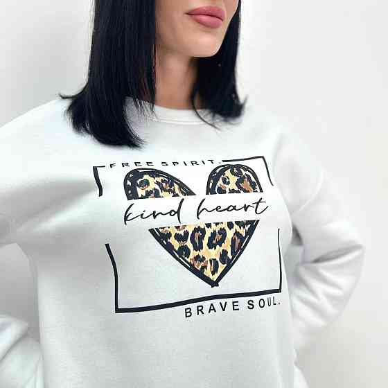 Жіночий батник на флісі "Brave" Турція оптом | Норма і батал Київ