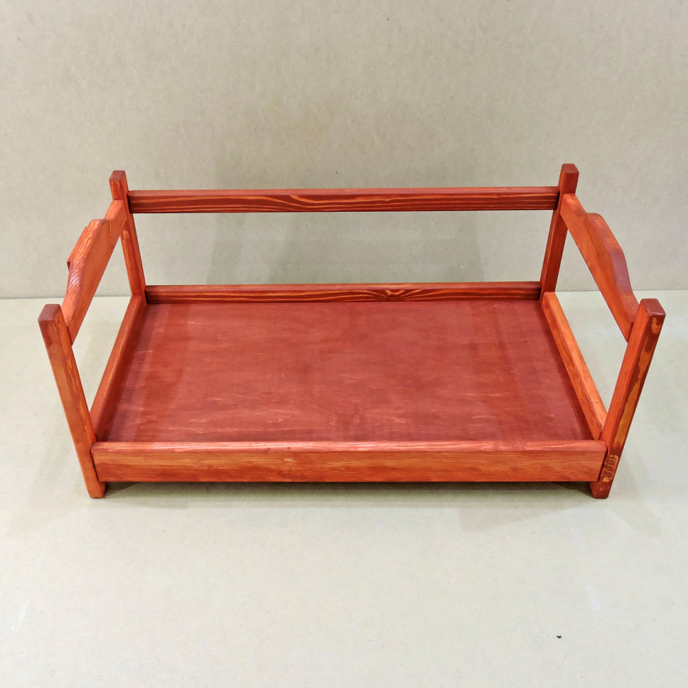 Лежак дерев'яний для собаки "Рамзай 105х60" корал Миколаїв - фото 2