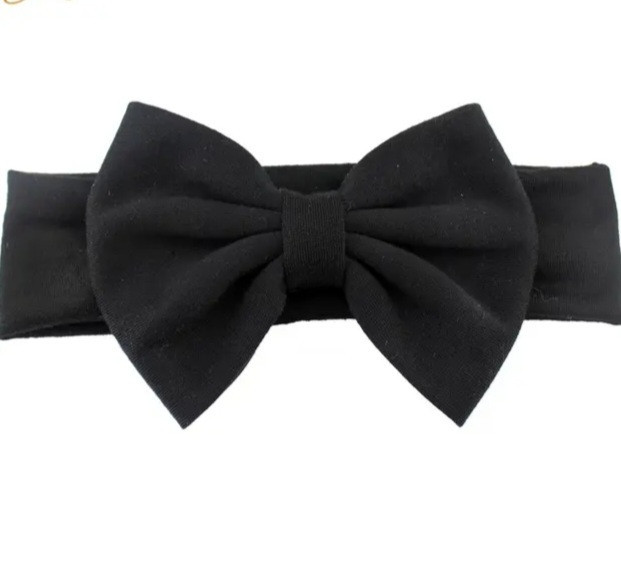 Повязка на голову детская широкая one size черный Киев - изображение 1