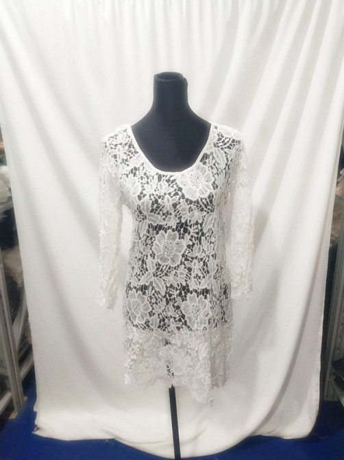 Пляжное кружевная туника белый Киев - изображение 7