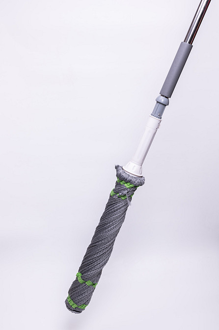 Household Швабра з самовіджимом з мікрофібри, універсальна, обертається на 360°, телескопічна р Коломыя - изображение 3
