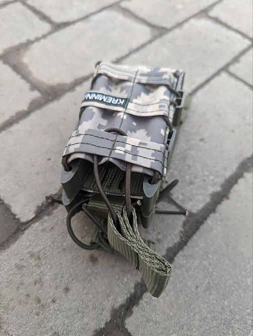 Військовий тактичний підсумок для 2 магазинів, Підсумок АК подвійний відкритий , Сумка-підсумок під  Днепр - изображение 5