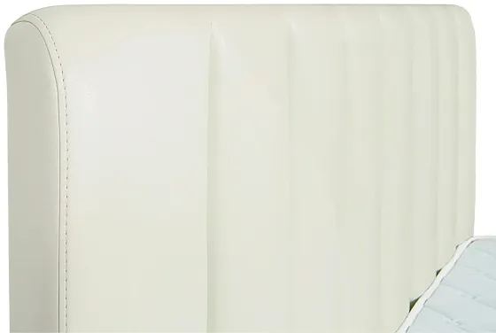 Ліжко Sanam Comfort 140 х 190 см Лаки White З підйомним механізмом та нішою для білизни Білий Київ