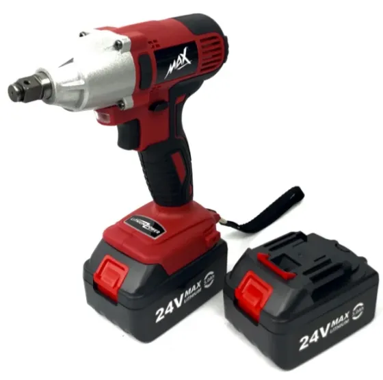 Акумуляторний гайковерт MAX – 24V, ударний, з комплектом насадок, Польща Львів