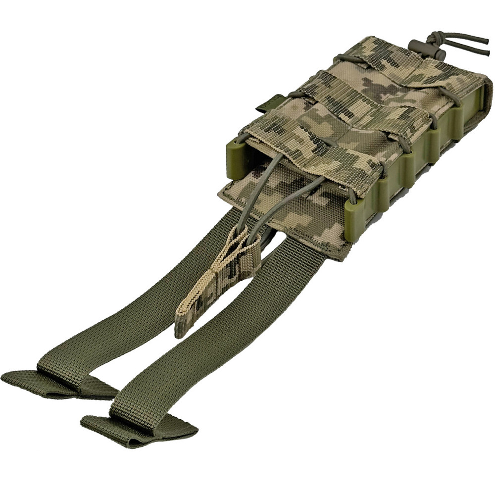 Підсумок на 1 магазин корпусний з фіксатором Піксель ММ-14 Cordura Запоріжжя - фото 3