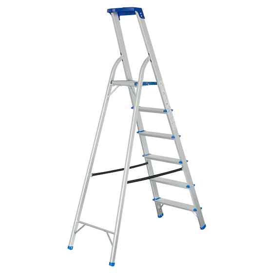 Стремянка алюминиевая 6 ступеней 1.80м SIGMA (5036644) Киев