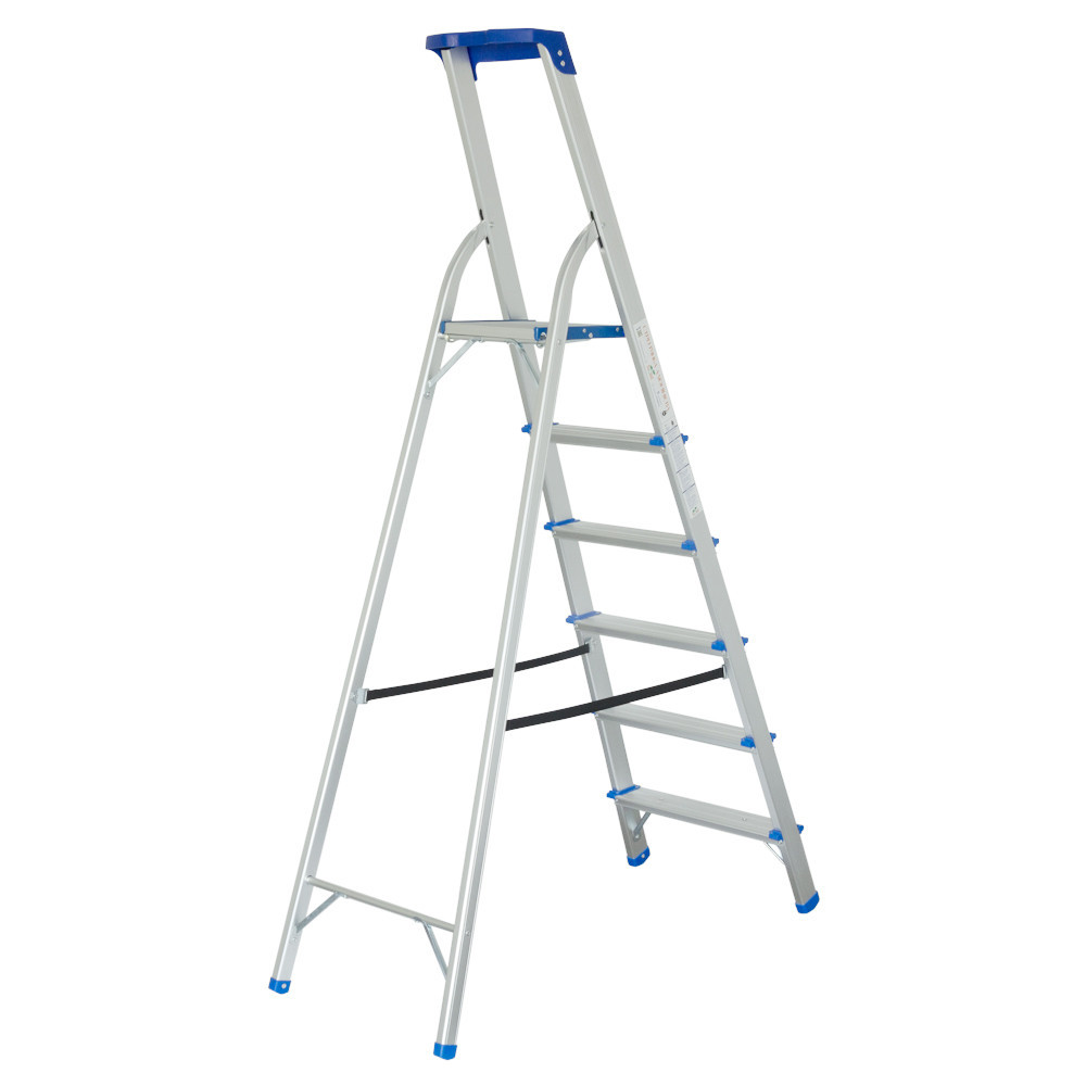 Драбина алюмінієва 6 щаблів 1.880 м SIGMA (5036644) Київ - фото 5