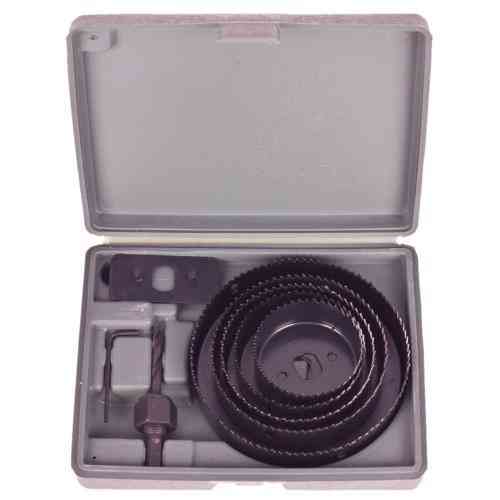 Набір корончастих фрез по дереву 8 предм (64, 76, 89, 102, 127мм) Alloid Одеса