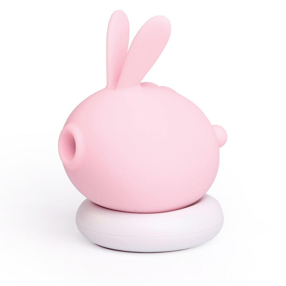 Вакуумний кліторальний стимулятор з вібрацією KISTOY Too Simple Pink Sex Aura Київ - фото 1