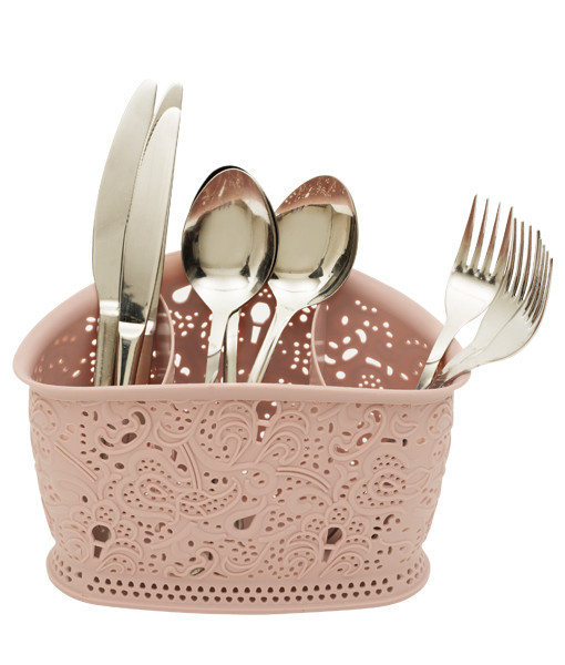 Сушка, подставка для столовых приборов пластиковая АЖУР цвета в ассорт., Efe Одесса - изображение 1