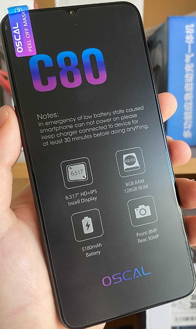Смартфон Blackview OSCAL C80 8/128 gb Black. Київ - фото 8
