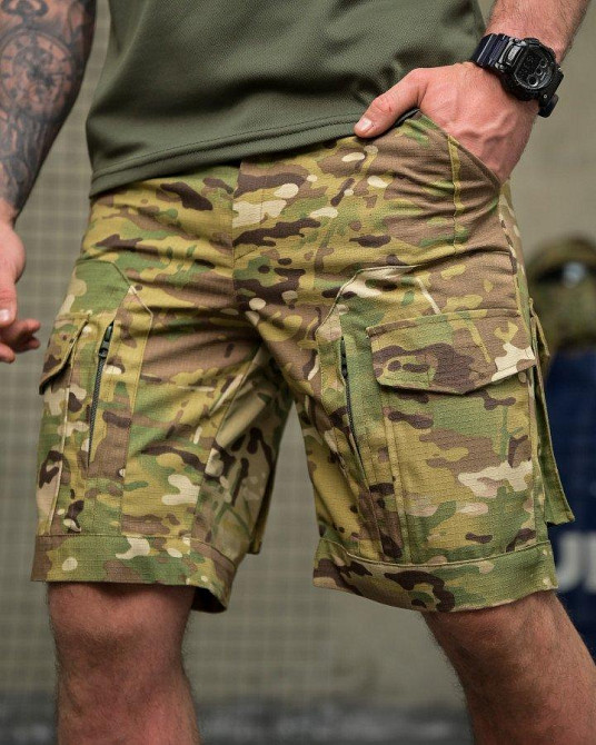 Міські тактичні шорти GEN 3 мультикам ПП7723 Одеса - фото 3