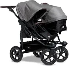 Дитяча коляска Tfk  Duo 2 Combi  koła pompowane Premium Gray Київ - фото 1