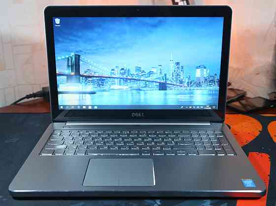 Алюминиевый сенсорный ноутбук Dell Inspiron 7537 15.6