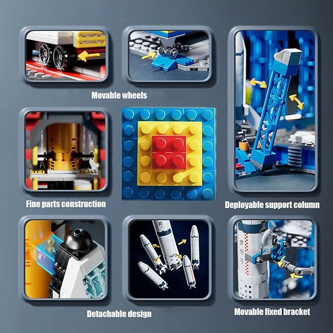 Конструктор LeleBrother космічний шатл, 88 деталь (8897) Київ - фото 6